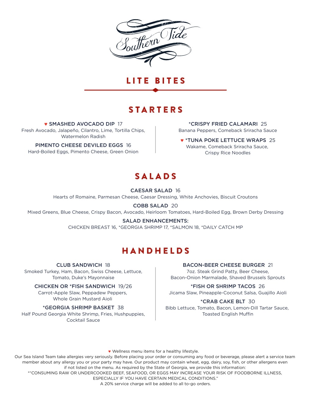 Southern Tide Sea Island Menu Outlet | emergencydentistry.com